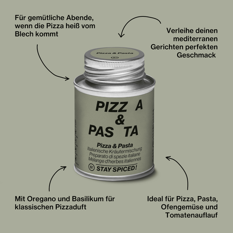 Pizza & Pasta Kräuter - STAY SPICED ! - 63011xL