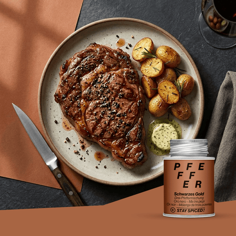 Pfeffermischung "Schwarzes Gold" - STAY SPICED ! - 52301xM