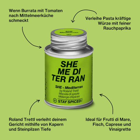Roland Trettl - Mediterran - SHE - EDITION - STAY SPICED ! - RT002xM