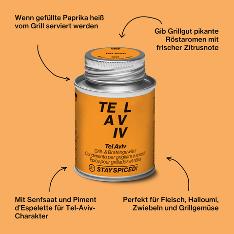 Tel Aviv, Grill- & Bratengewürz - STAY SPICED ! - 66015xL