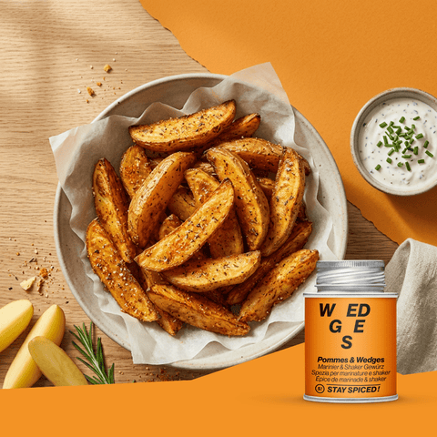 Pommes & Wedges - Marinier & Shaker Gewürz - STAY SPICED ! - 62012xL