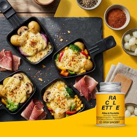 Raclette & Käse Gewürzmischung - STAY SPICED ! - 60057xM
