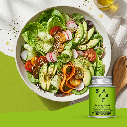 Salat Gartenkräuter Mix - fein Pimp my Salad Salatgewürz - STAY SPICED ! - 60105xL