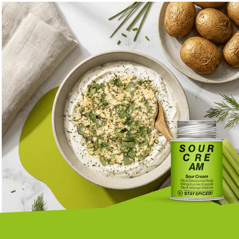 Sour Cream - Dip & Gewürzmischung - STAY SPICED ! - 60126xM