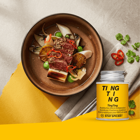 TingTing - Asiatisches Wok & Grillgewürz - STAY SPICED ! - 62027xM