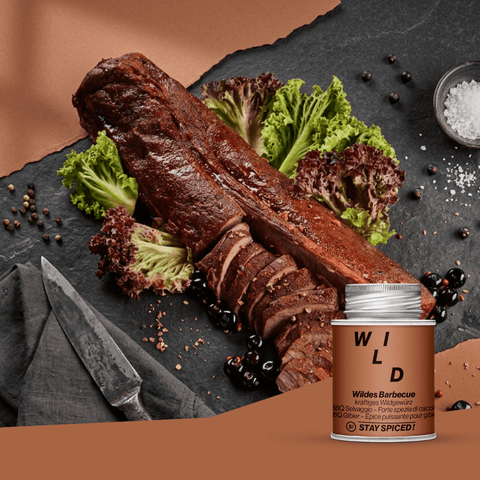 Wildes Barbecue - kräftiges Wildgewürz - STAY SPICED ! - 60122xM