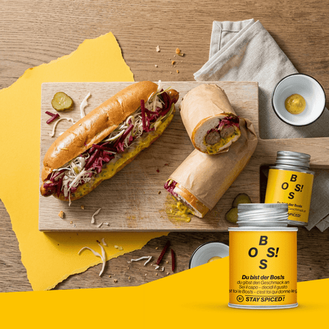 BOS!S – Du bist der Boss, du gibst den Geschmack an! - STAY SPICED ! - 60014xM
