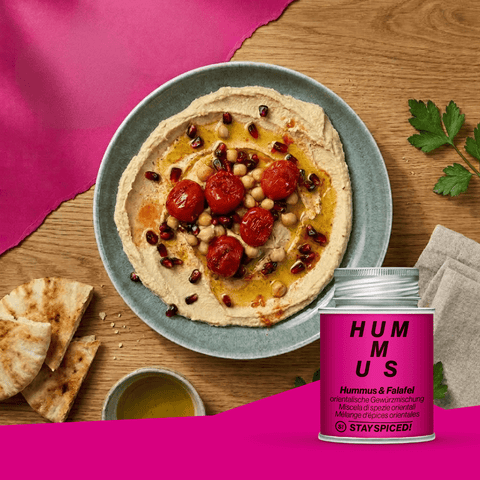 Hummus & Falafel - orientalische Gewürzmischung - STAY SPICED ! - 60065xL