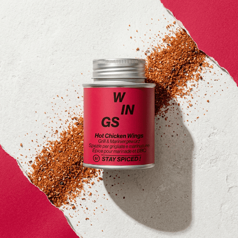 Hot Chicken Wings - Grill & Mariniergewürz - STAY SPICED ! - 62010xM
