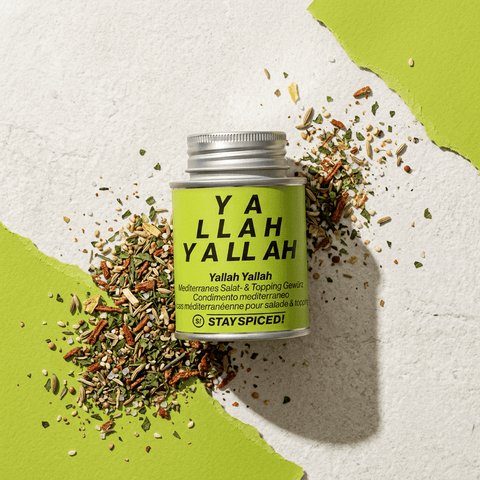 Yallah Yallah, mediterranes Salat- & Topping-Gewürz - STAY SPICED ! - 66016xM