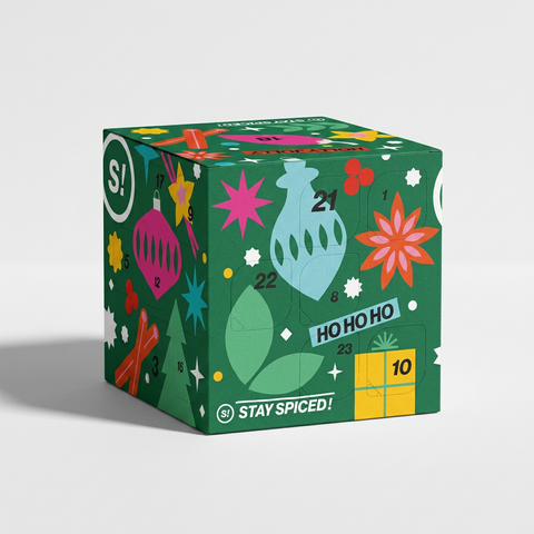 STAY SPICED! Gewürz Adventskalender 2026 – Spice Cube Pure