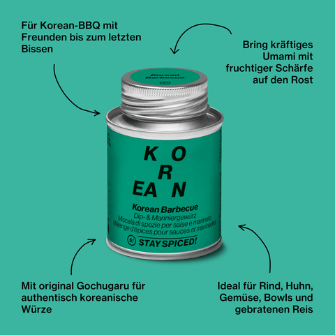 Korean Barbecue, Dip- & Mariniergewürz - STAY SPICED ! - 64118xM