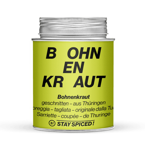 Bohnenkraut geschnitten - original Thüringer - STAY SPICED ! - 50111xL