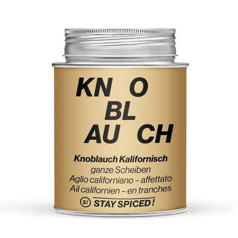 Knoblauchflocken Kalifornisch - ganze Scheiben - STAY SPICED ! - 50127xL