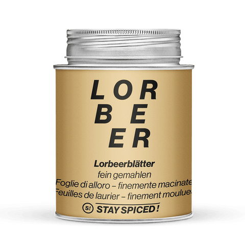 Lorbeerblätter fein-gemahlen - STAY SPICED ! - 50140xL