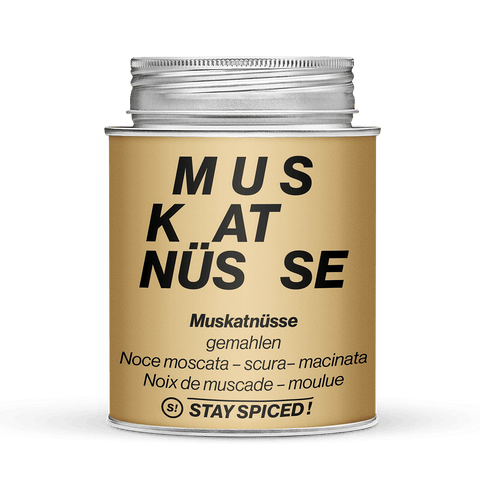 Muskatnüsse dunkel gemahlen - STAY SPICED ! - 50146xL