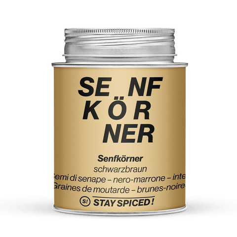 Senfkörner schwarzbraun, ganz - STAY SPICED ! - 50180xL
