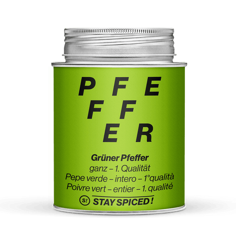 Pfeffer grün ganz "Malabar - 1.Qualität" - STAY SPICED ! - 52110xL