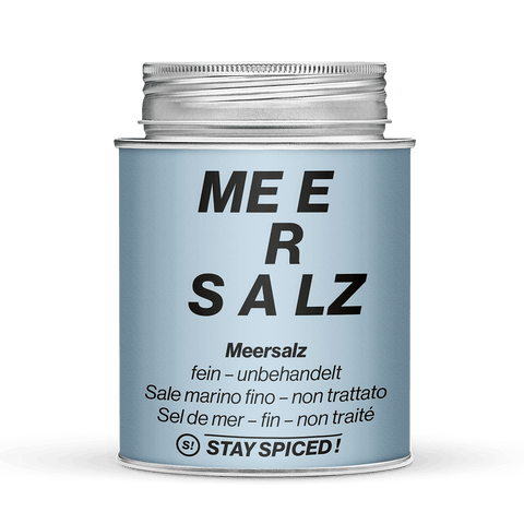 Meersalz unbehandelt fein - STAY SPICED ! - 54101xL