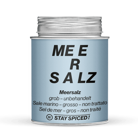 Meersalz grob - unbehandelt - STAY SPICED ! - 54102xL