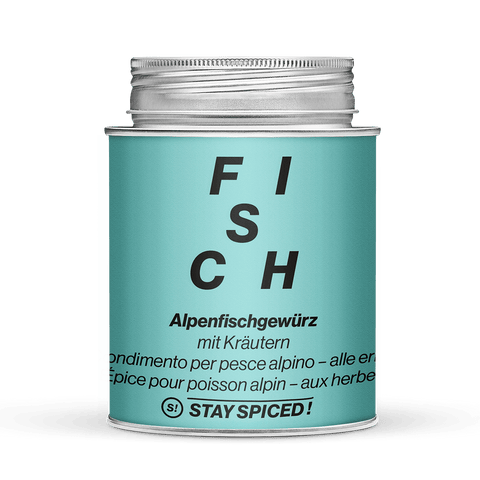 Alpenfischgewürz mit Kräutern - STAY SPICED ! - 60008xL