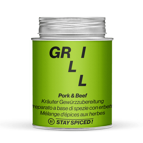 Pork & Beef - Kräuter Gewürzzubereitung - STAY SPICED ! - 60041xL