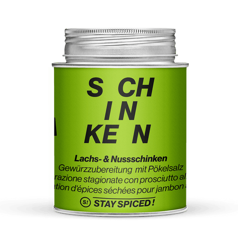 Lachs- und Nussschinken Pökelmischung - STAY SPICED ! - 60134xL