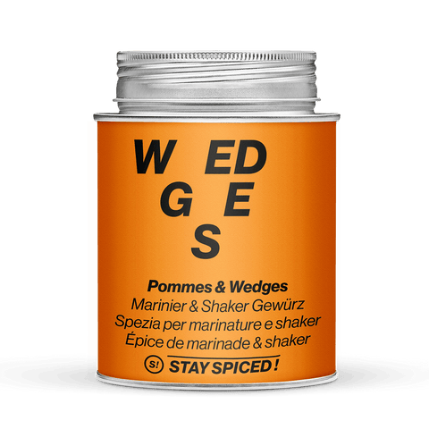 Pommes & Wedges - Marinier & Shaker Gewürz - STAY SPICED ! - 62012xL