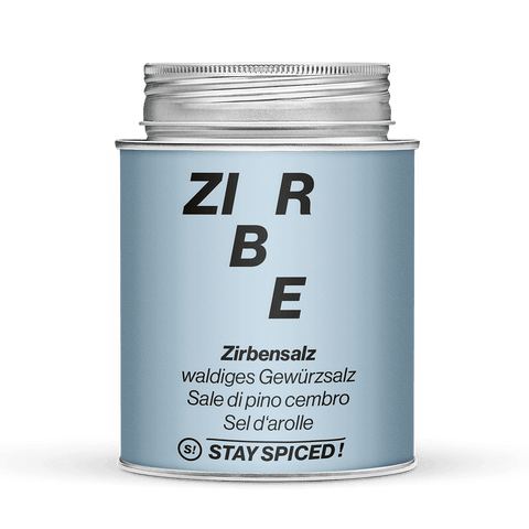 Zirben Fleur de SelZirbensalz, waldiges Gewürzsalz - STAY SPICED ! - 62042xL
