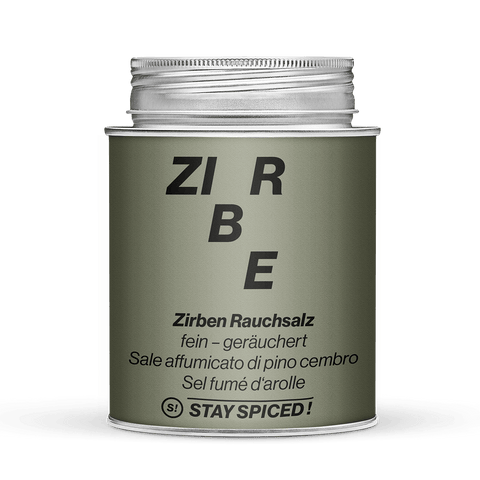 Zirben Rauchsalz - fein, geräuchert - STAY SPICED ! - 62046xL