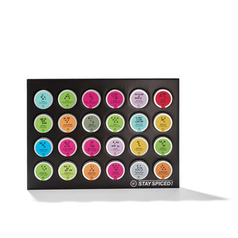STAY SPICED ! Gewürz Adventskalender – Edition Gewürzregal