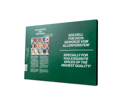 STAY SPICED ! Gewürz Adventskalender – Edition Gewürzregal
