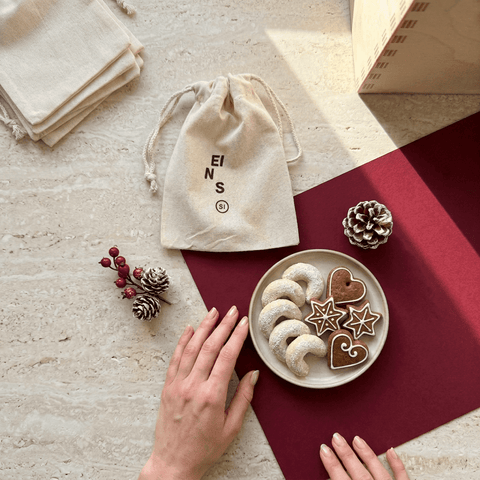 STAY SPICED ! DIY Adventskalender - Holzbox + 24 Jutesäckchen - Leer - STAY SPICED ! - 98012x