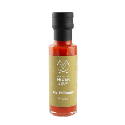 Bio Chili-Sauce - Whiskey - Mühlviertler Feuerzeug - STAY SPICED ! - 80202x