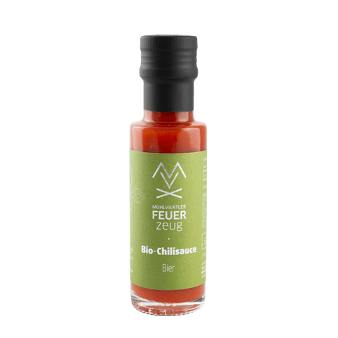 Bio Chili-Sauce - Bier - Mühlviertler Feuerzeug - STAY SPICED ! - 80203x