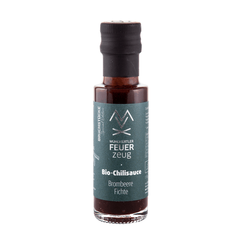 Bio Chili-Sauce - Brombeere Fichte - Mühlviertler Feuerzeug - STAY SPICED ! - 80209x