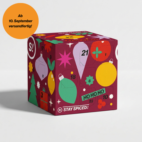 STAY SPICED! Gewürz Adventskalender 2026 – Spice Cube Deluxe