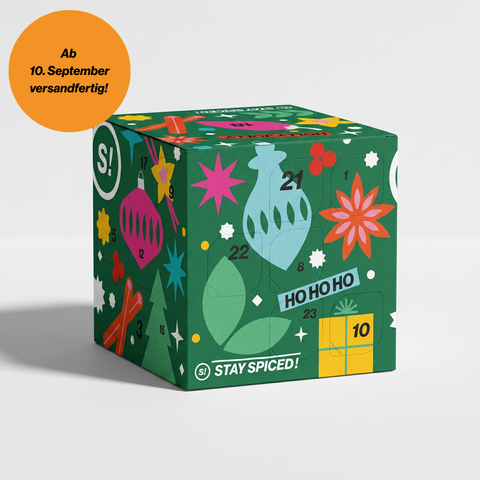 STAY SPICED! Gewürz Adventskalender 2026 – Spice Cube Pure