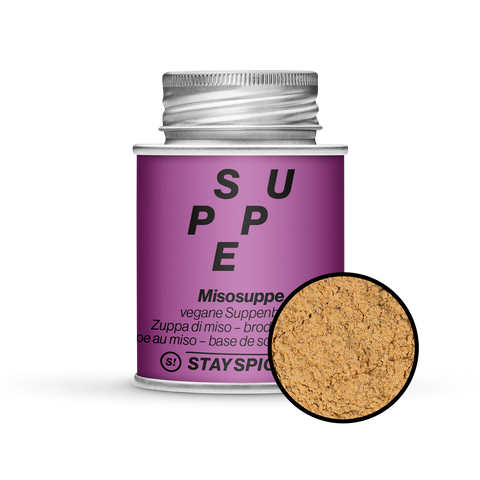 Misosuppe, vegane Suppenbasis - STAY SPICED ! - 72009xM