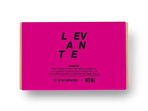 Banderole - Geschenkbox "LEVANTE" - LOSE - STAY SPICED ! - 90086x
