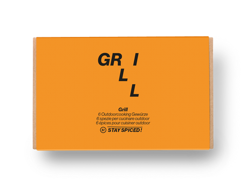 "GRILL" Banderole for 6-Pack Gift Box - LOOSE