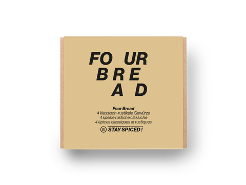 Banderole "FOUR BREAD" für 4er Geschenkbox - LOSE