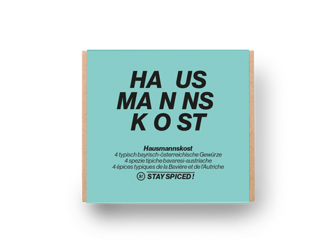 Banderole "HAUSMANNSKOST" für 4er Geschenkbox - LOSE