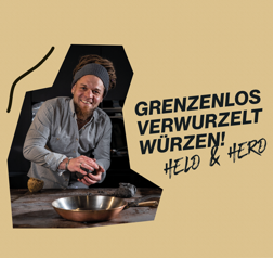 STAY SPICED - Banderole - KRAULI Held und Herd - 4er Banderole