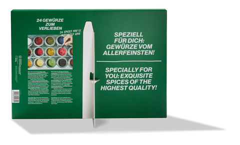 STAY SPICED ! Gewürz Adventskalender – Edition Gewürzregal