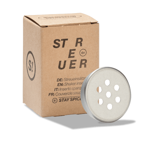 Streueinsatz für 170ml Schraubdose (xM) - STAY SPICED ! - StreuxM6