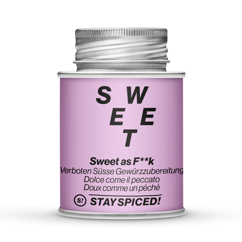 Sweet as F**K, Verboten Süsse Gewürzzubereitung