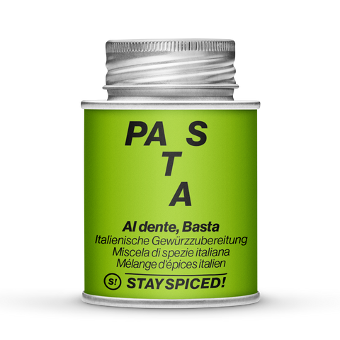 Pasta - Al dente, Basta, Italienische Gewürzzubereitung