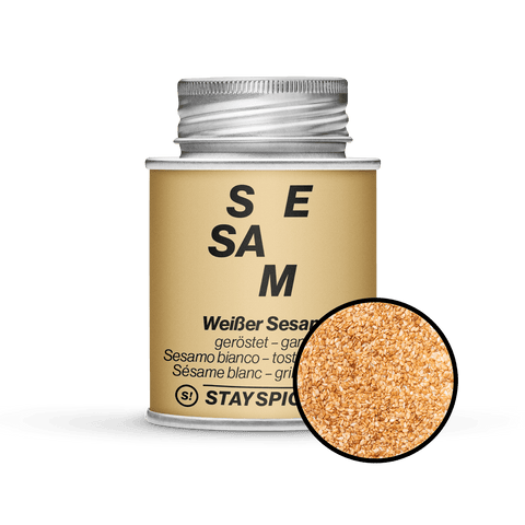 Sesam weiß - geröstet, ganz - STAY SPICED ! - 50239xM