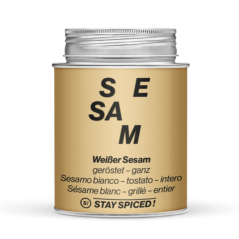 Sesam weiß - geröstet, ganz - STAY SPICED ! - 50239xL